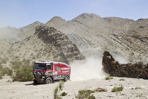 Gereedschapkist op wielen niet weg te denken uit de Dakar